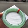 🌸  冰種滿綠正圈圓骨手鐲  天然緬甸玉A貨 🌸