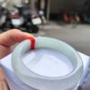 🌸  冰種飄綠絲正圈厚庄手鐲  天然緬甸玉A貨 🌸