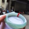 🌸  冰種蘋果綠正圈厚庄手鐲  天然緬甸玉A貨 🌸