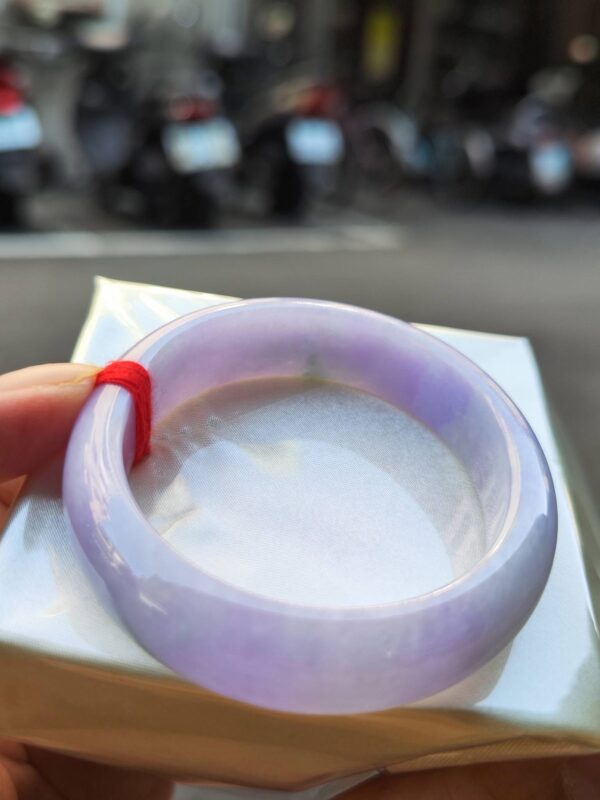 🌸濃豔紫羅蘭貴妃鐲 天然緬甸玉A貨 🌸