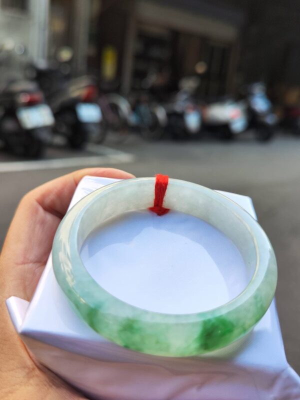 🌸 飄陽綠正圈手鐲 天然緬甸玉A貨 🌸