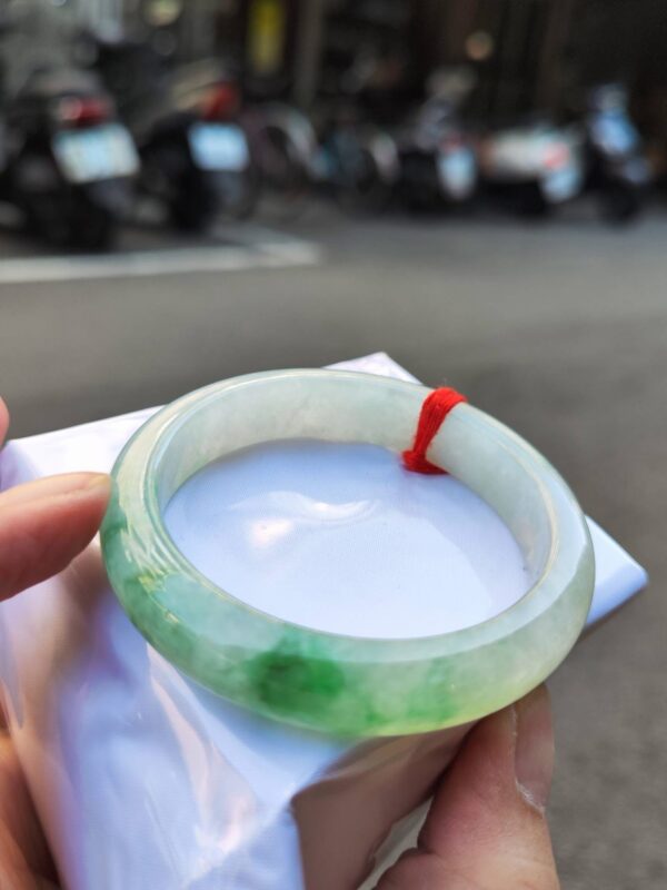 🌸 飄陽綠正圈手鐲 天然緬甸玉A貨 🌸