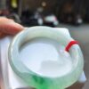 🌸  冰種飄陽綠正圈手鐲  天然緬甸玉A貨 🌸