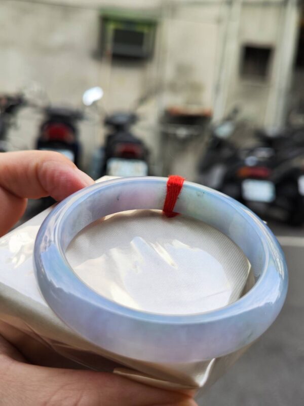 🌸冰種濃紫羅蘭正圈手鐲  天然緬甸玉A貨 🌸