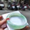 🌸  冰種飄陽綠正圈厚庄手鐲  天然緬甸玉A貨 🌸