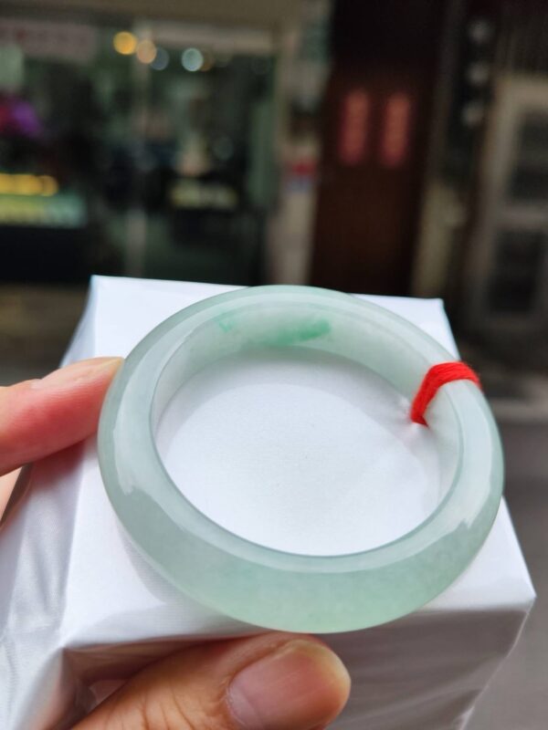 🌸  冰種淡果綠正圈手鐲  天然緬甸玉A貨 🌸