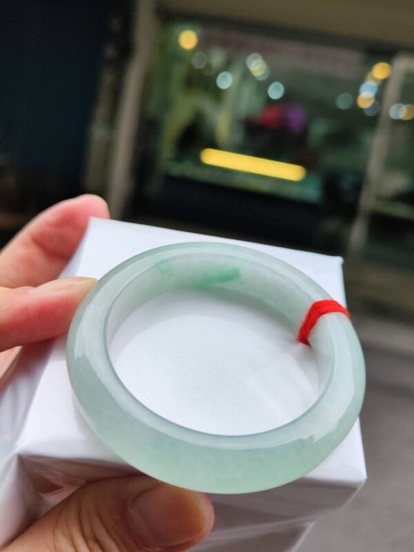🌸  冰種淡果綠正圈手鐲  天然緬甸玉A貨 🌸
