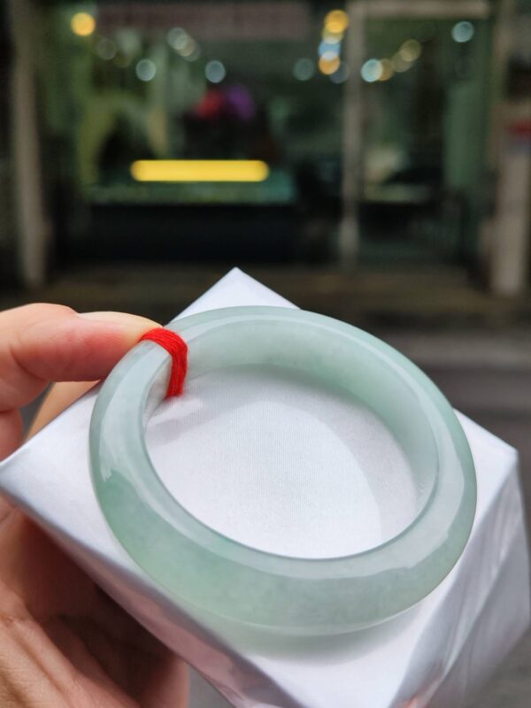 🌸  冰種淡果綠正圈手鐲  天然緬甸玉A貨 🌸