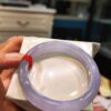 🌸冰種紫羅蘭正圈手鐲  天然緬甸玉A貨 🌸