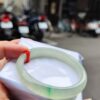 🌸  玻璃種飄陽綠正圈手鐲  天然緬甸玉A貨 🌸