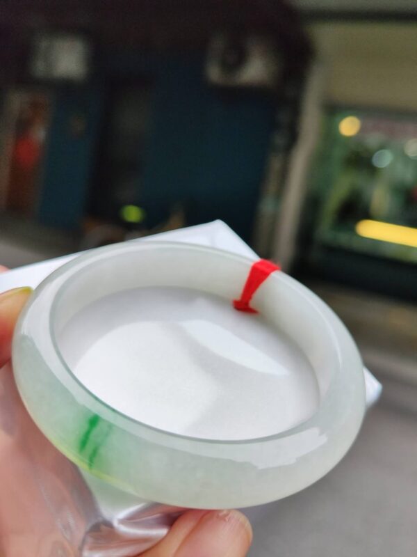 🌸  冰種飄陽綠正圈手鐲  天然緬甸玉A貨 🌸