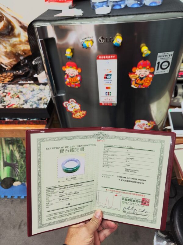 🌸濃紫羅蘭春彩正圈手鐲  天然緬甸玉A貨 🌸