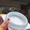 🌸  放光玻璃種白月光正圈手鐲  天然緬甸玉A貨 🌸