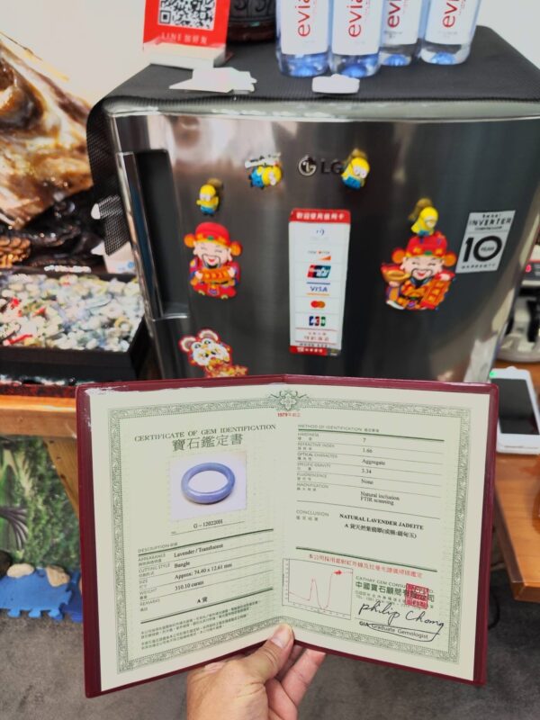 🌸滿色濃紫羅蘭正圈手鐲  天然緬甸玉A貨 🌸