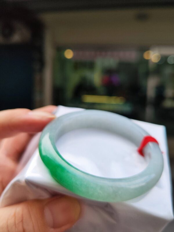 🌸  飄正陽綠正圈手鐲  天然緬甸玉A貨 🌸