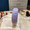 🌸 紫羅蘭正圈輪胎鐲｜天然緬甸玉A貨 🌸