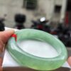 🌸  冰種滿色蘋果綠正圈骨手鐲  天然緬甸玉A貨 🌸