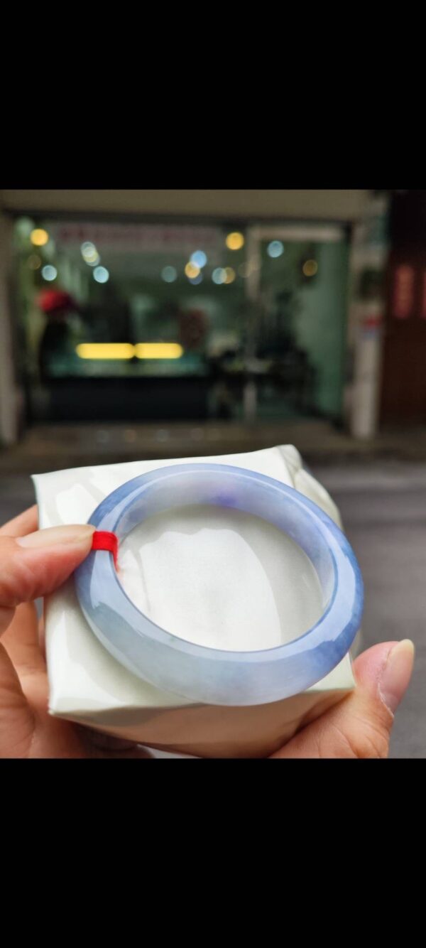 濃豔紫羅蘭正圈手鐲｜天然緬甸玉A貨 🌸