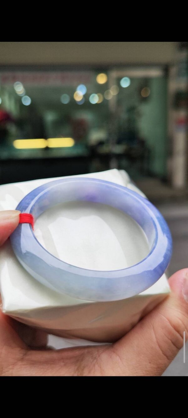 濃豔紫羅蘭正圈手鐲｜天然緬甸玉A貨 🌸