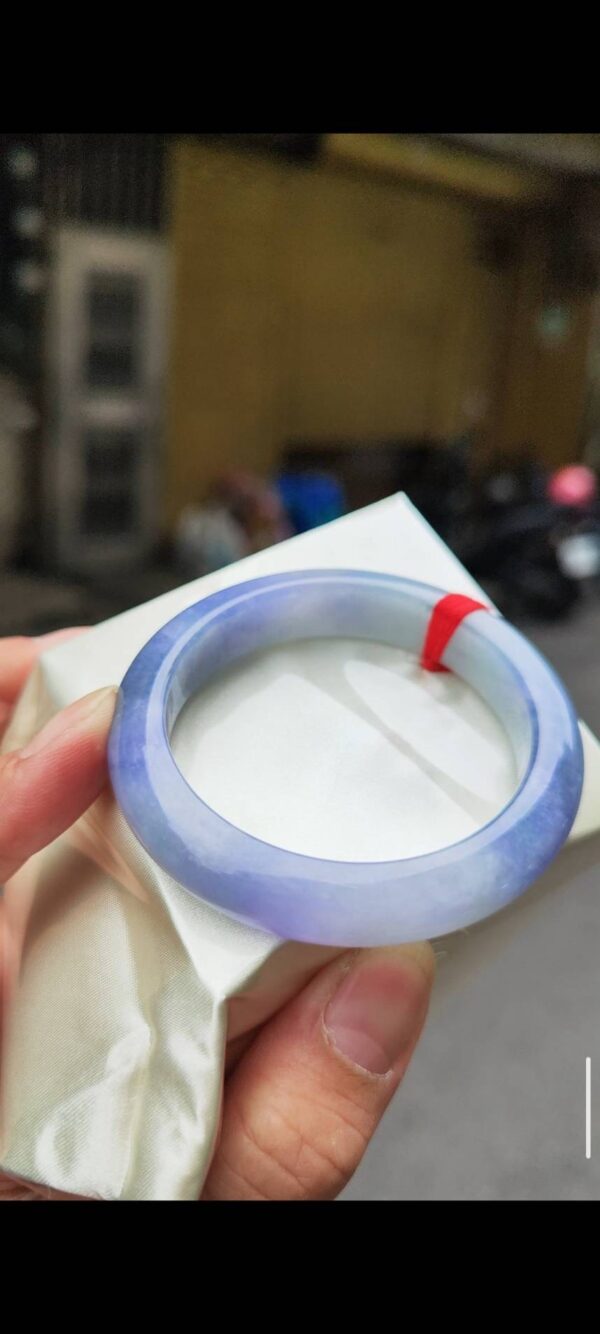 濃豔紫羅蘭正圈手鐲｜天然緬甸玉A貨 🌸