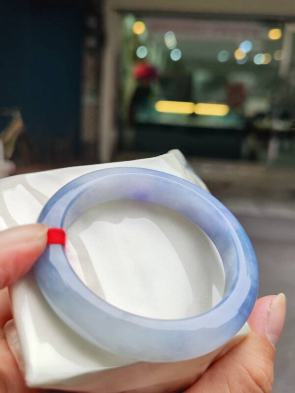 濃豔紫羅蘭正圈手鐲｜天然緬甸玉A貨 🌸