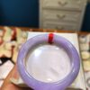 🌸 濃豔粉紫羅蘭正圈手鐲｜天然緬甸玉A貨 🌸