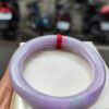 img_6915-3 🌸 粉紫羅蘭正圈圓骨手鐲|天然緬甸玉A貨 🌸