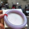 img_6917-3 🌸 粉紫羅蘭正圈圓骨手鐲|天然緬甸玉A貨 🌸