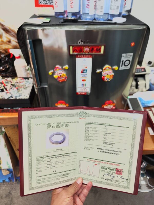 img_6918-3 🌸 粉紫羅蘭正圈圓骨手鐲|天然緬甸玉A貨 🌸