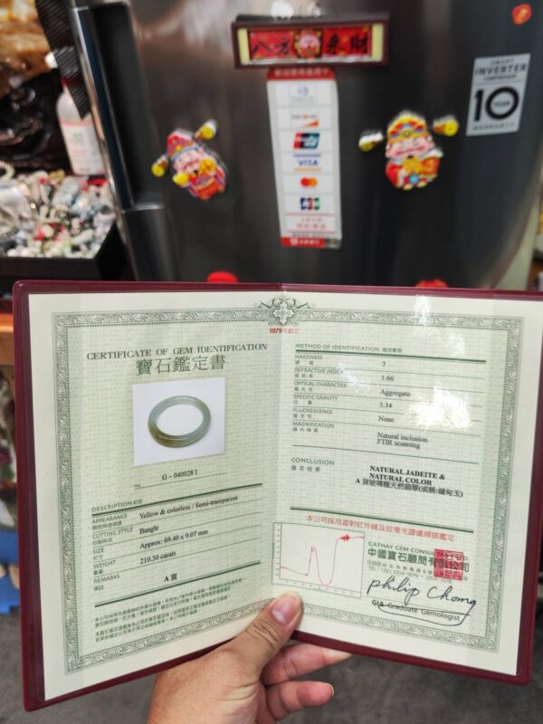 img_7794 ✨ 飄蜜黃放光玻璃種正圈圓骨手鐲
💚 天然緬甸玉A貨