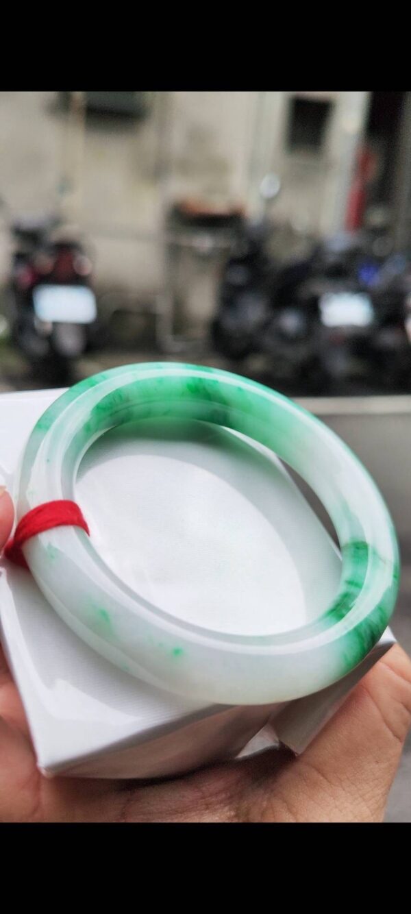 ✨  飄陽綠圓骨正圈胖胖鐲💚 天然緬甸玉A貨