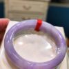 🌸 濃紫羅蘭貴妃鐲｜天然緬甸玉A貨 🌸