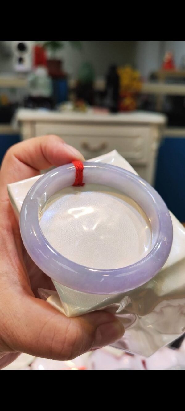 🌸 冰種濃艷紫羅蘭手鐲｜天然緬甸玉A貨 🌸