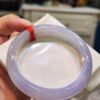 🌸 冰種濃艷紫羅蘭手鐲｜天然緬甸玉A貨 🌸