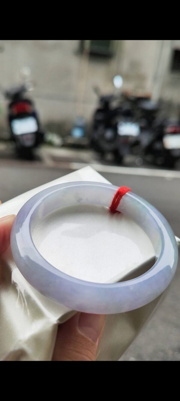🌸 冰種濃艷紫羅蘭手鐲｜天然緬甸玉A貨 🌸