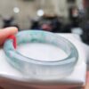 img_0133-2 ✨ 頂級放光玻璃種飄花 正圈手鐲
💚 天然緬甸玉A貨