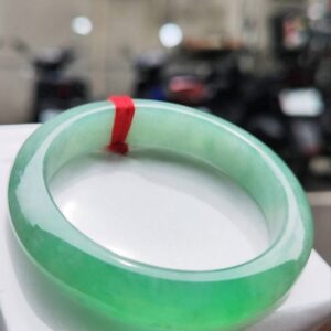 img_0143-3 ✨ 冰種飄陽綠 正圈厚庄手鐲💚 天然緬甸玉A貨