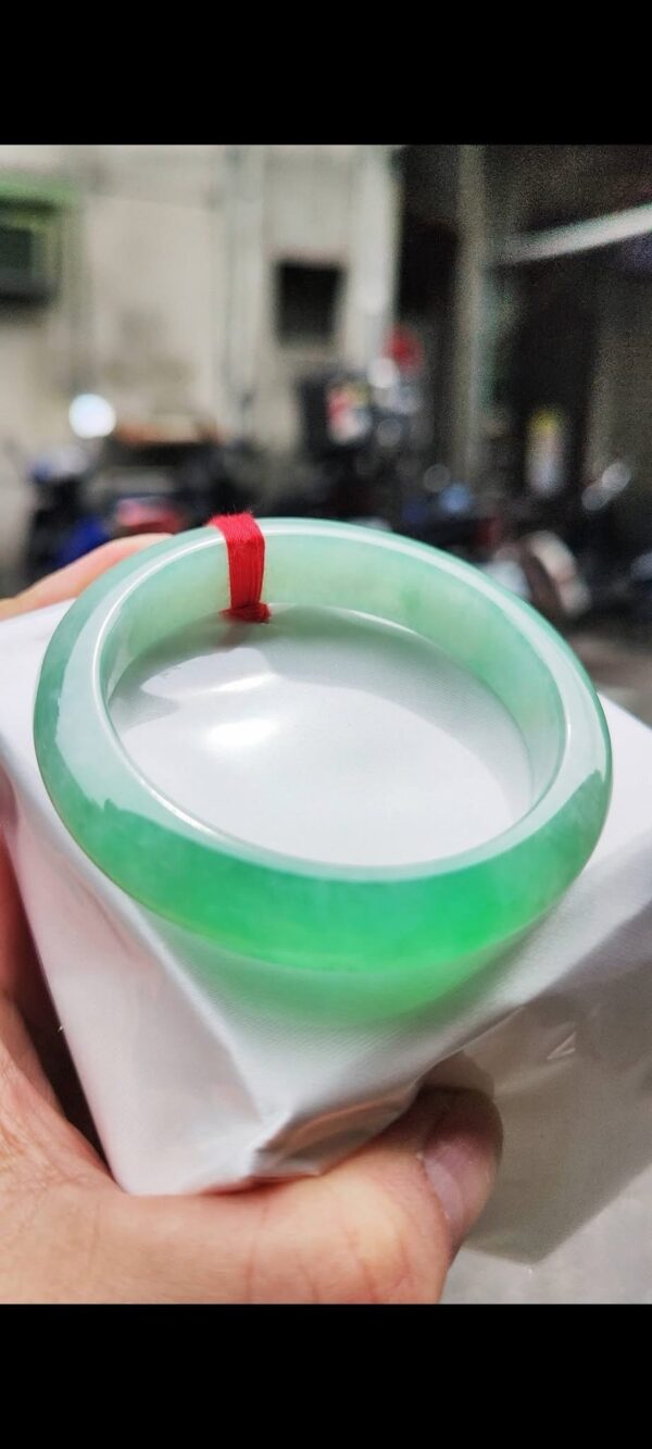 img_0155-2 ✨ 冰種飄陽綠 正圈厚庄手鐲💚 天然緬甸玉A貨