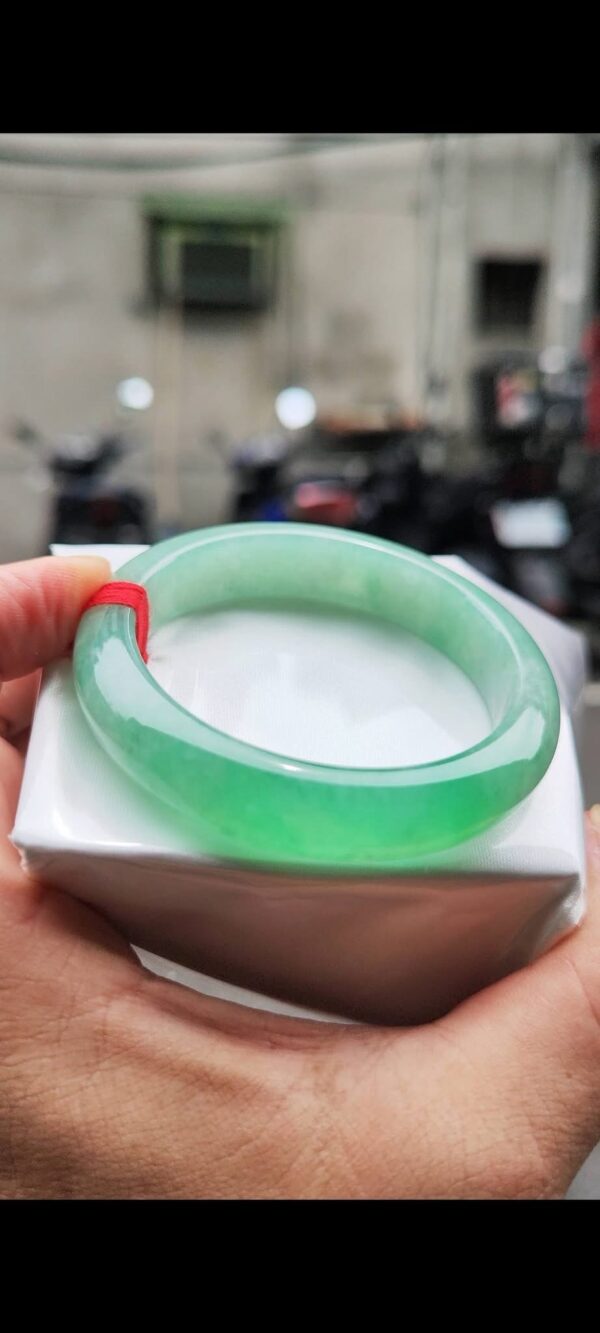 img_0160-3 ✨ 冰種飄陽綠 正圈厚庄手鐲💚 天然緬甸玉A貨
