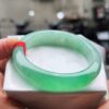 img_0161-3 ✨ 冰種飄陽綠 正圈厚庄手鐲💚 天然緬甸玉A貨