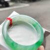 img_0171-2 ✨ 冰透飄陽綠 正圈厚庄手鐲💚 天然緬甸玉A貨