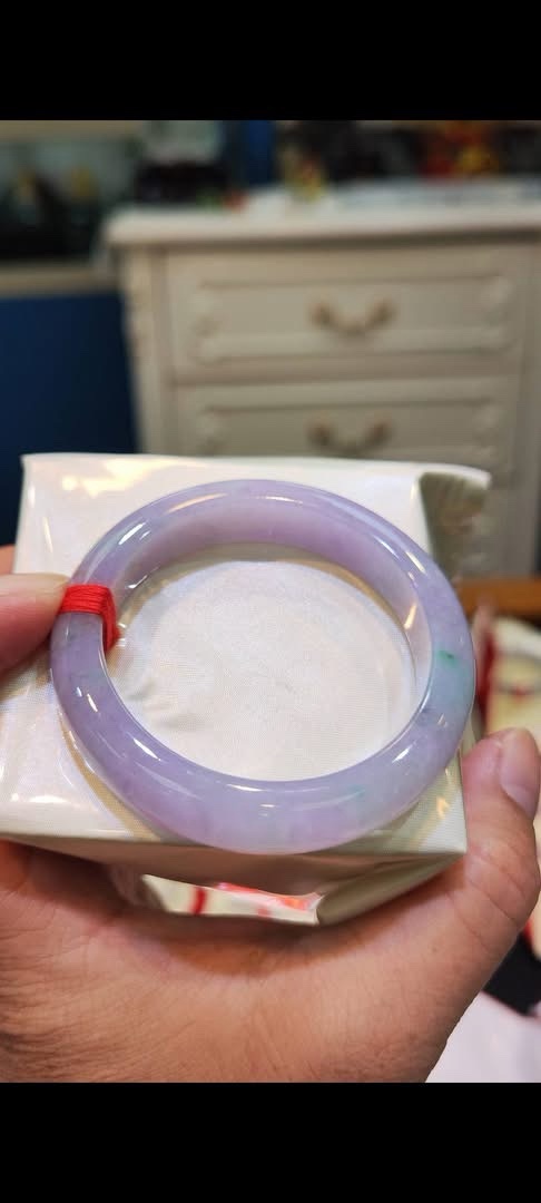 img_0192-2 🌸 濃豔粉紫羅蘭春彩手鐲|天然緬甸玉A貨 🌸