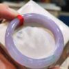 img_0194-2 🌸 濃豔粉紫羅蘭春彩手鐲|天然緬甸玉A貨 🌸