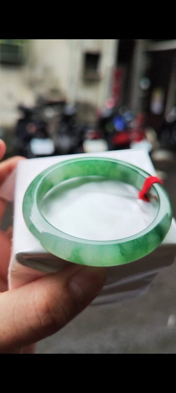 img_0309-2 ✨ 芙蓉種飄陽綠 正圈手鐲💚 天然緬甸玉A貨