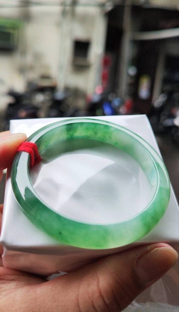 img_0313-2 ✨ 芙蓉種飄陽綠 正圈手鐲💚 天然緬甸玉A貨
