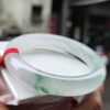 ✨ 大手圍放光玻璃種飄花 正圈厚庄手鐲