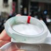 ✨ 大手圍放光玻璃種飄花 正圈厚庄手鐲