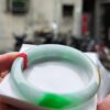 img_0674-2 三彩飄陽綠 正圈手鐲
💚 天然緬甸玉A貨