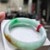img_0678-2 三彩飄陽綠 正圈手鐲
💚 天然緬甸玉A貨