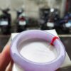 🌸 濃豔粉紫羅蘭手鐲｜天然緬甸玉A貨 🌸